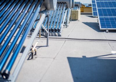 Sustitución de fluido degradado en instalación solar térmica hotelera